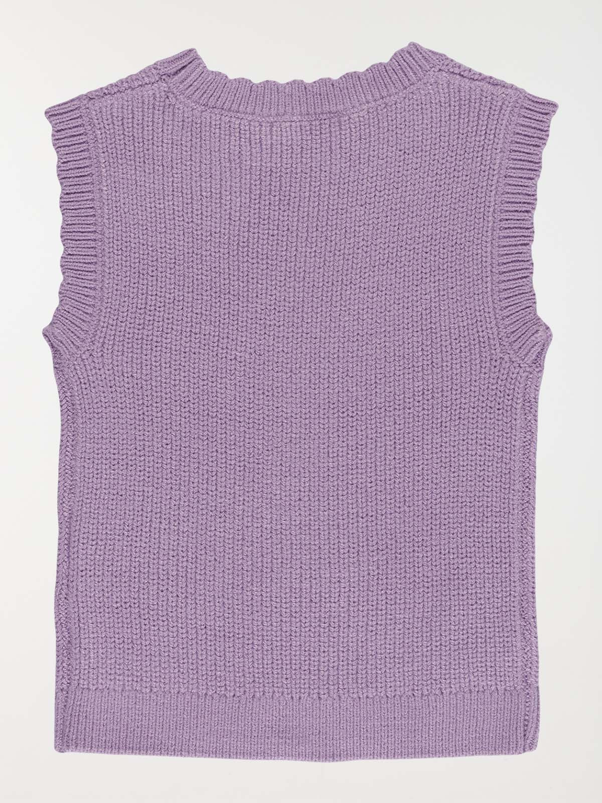 Pull sans manches fille (3-12A) Pull sans manches fille (3-12A)