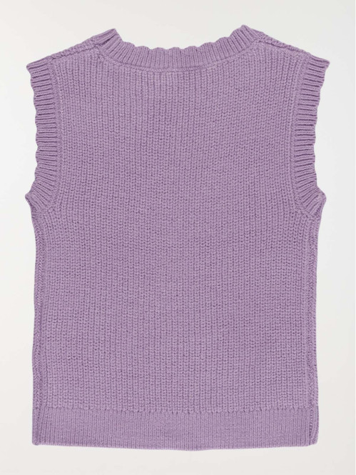 Pull sans manches fille...