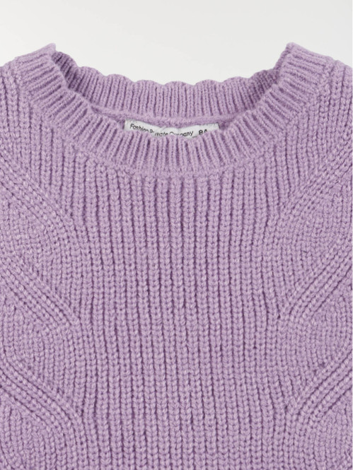 Pull sans manches fille...