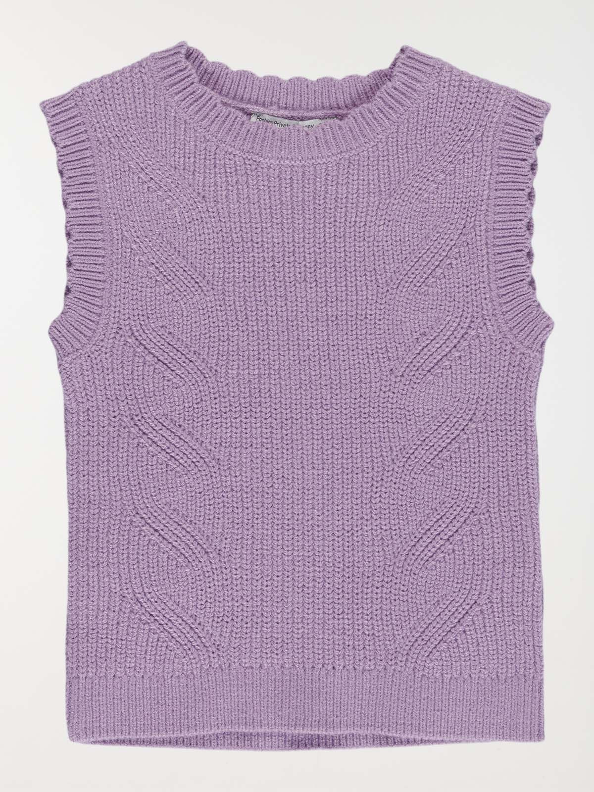 Pull sans manches fille (3-12A)
