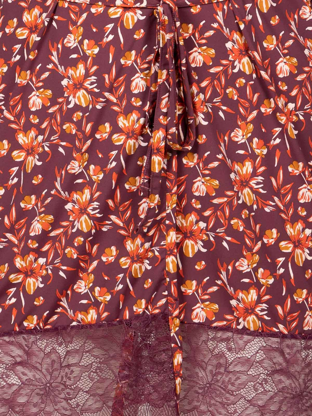 Kimono imprimé fleuri femme Kimono imprimé fleuri femme