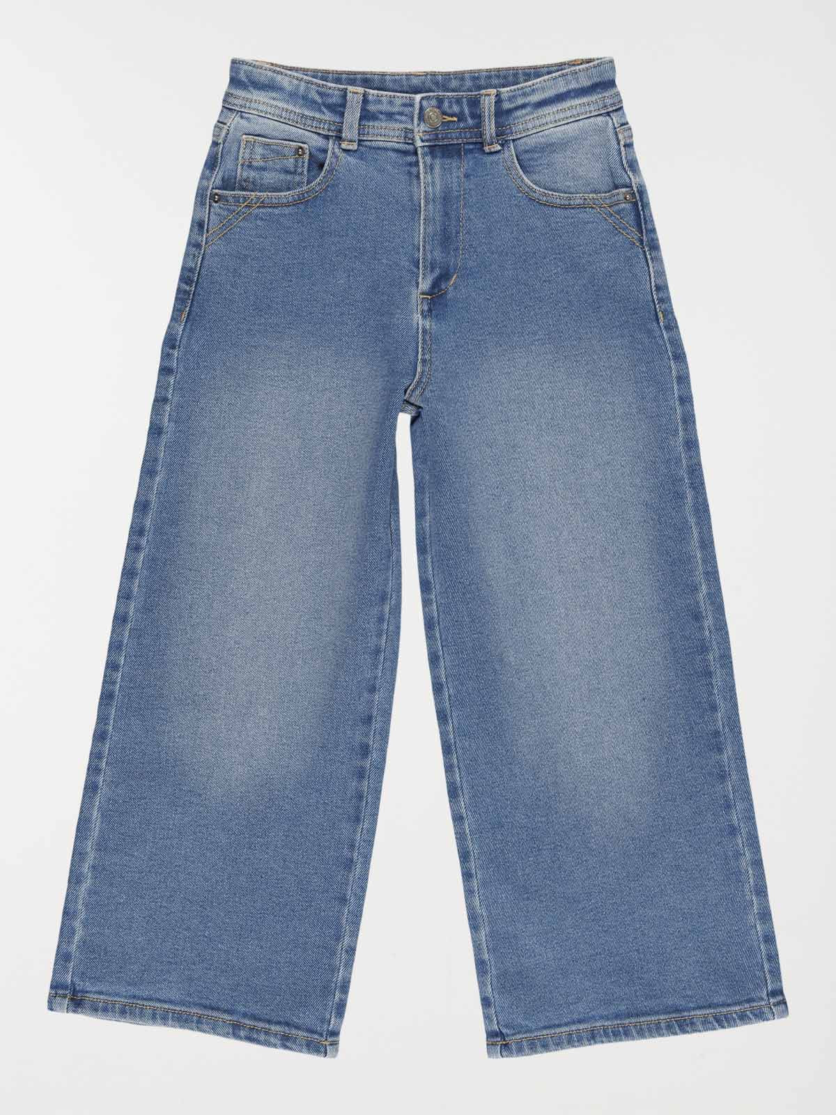 Jean wide leg stone fille (3-12A)