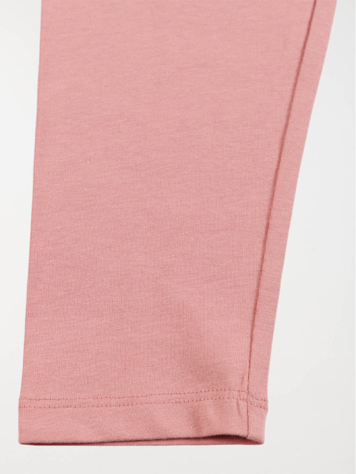 Legging rose foncé fille...