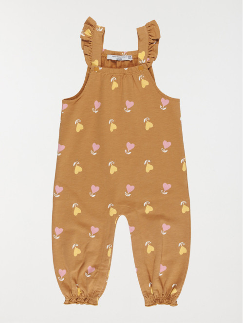 Ensemble t-shirt/salopette fille (3-36M) Ensemble t-shirt/salopette fille (3-36M)