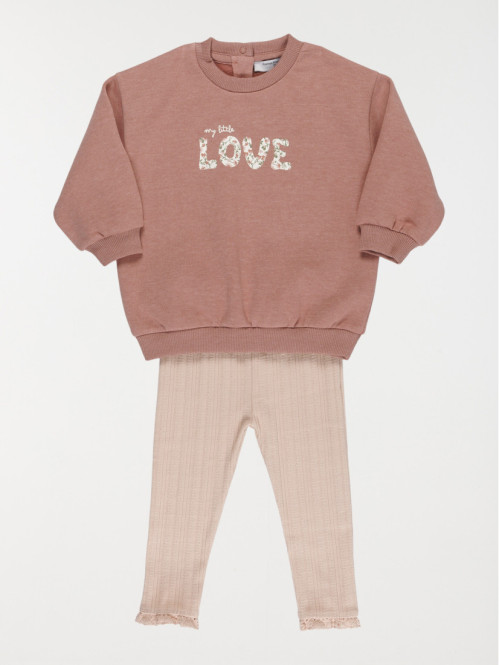 Ensemble fille legging et...