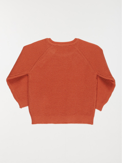 Pull uni col rond garçon (3-36M) Pull uni col rond garçon (3-36M)
