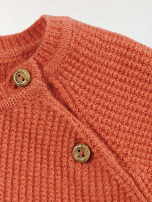 Pull uni col rond garçon (3-36M) Pull uni col rond garçon (3-36M)