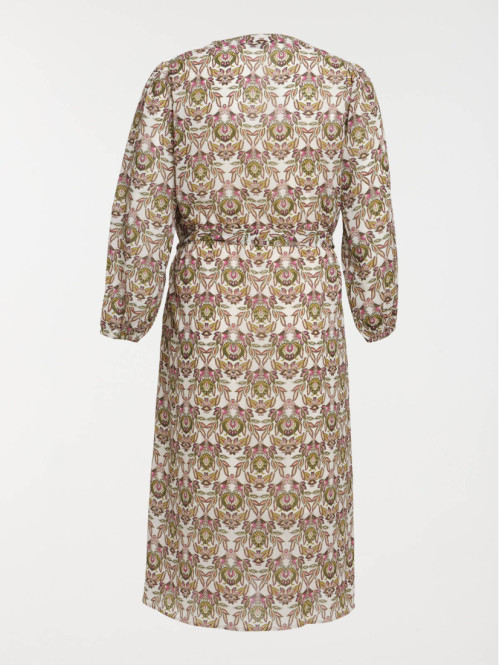 Robe longue imprimée femme...