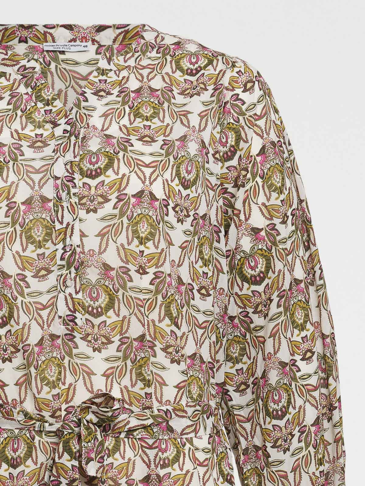 Robe longue imprimée femme grande taille Robe longue imprimée femme grande taille