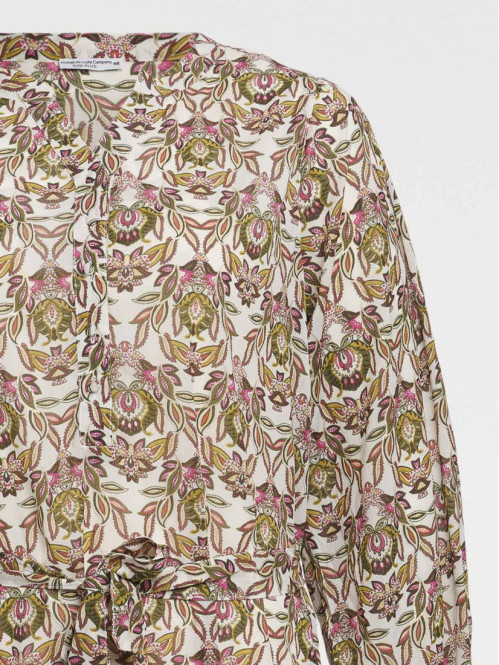 Robe longue imprimée femme...