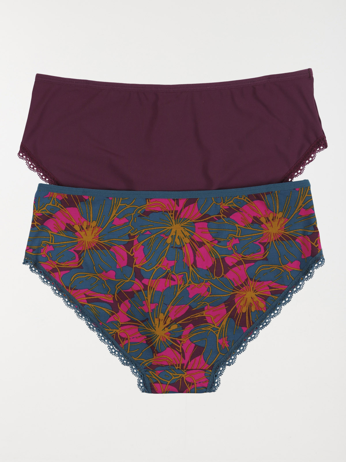 Lot de 2 shorties femme (S-XL)