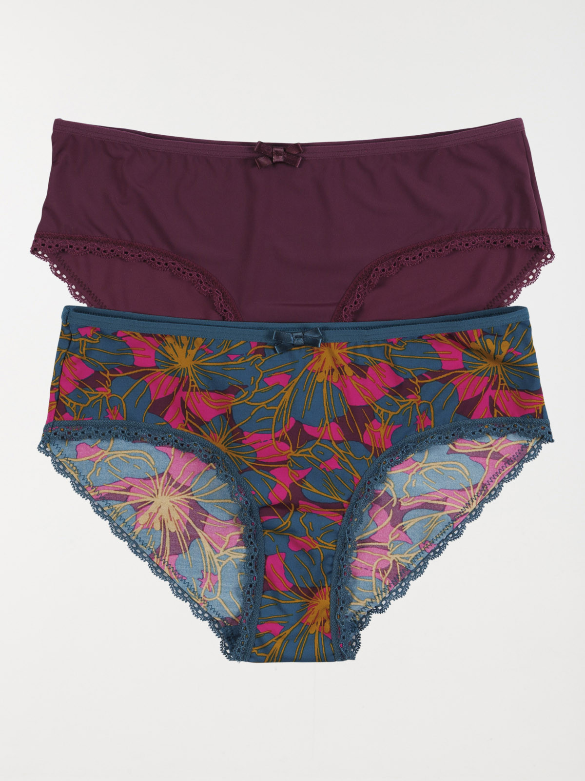 Lot de 2 shorties femme (S-XL)