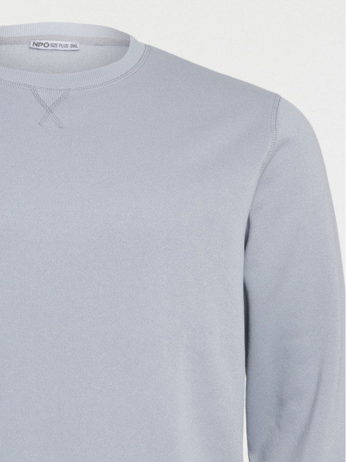 Sweat uni col rond grande...