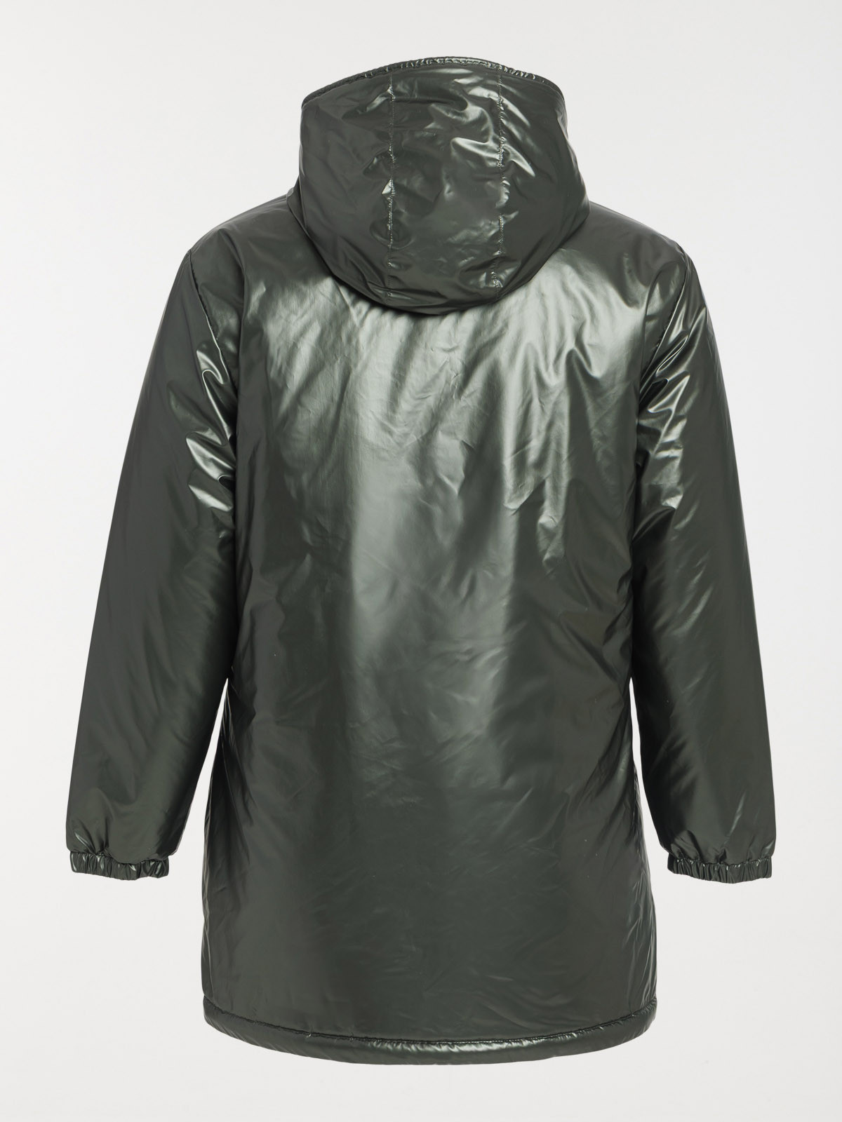 Parka à capuche femme grande taille