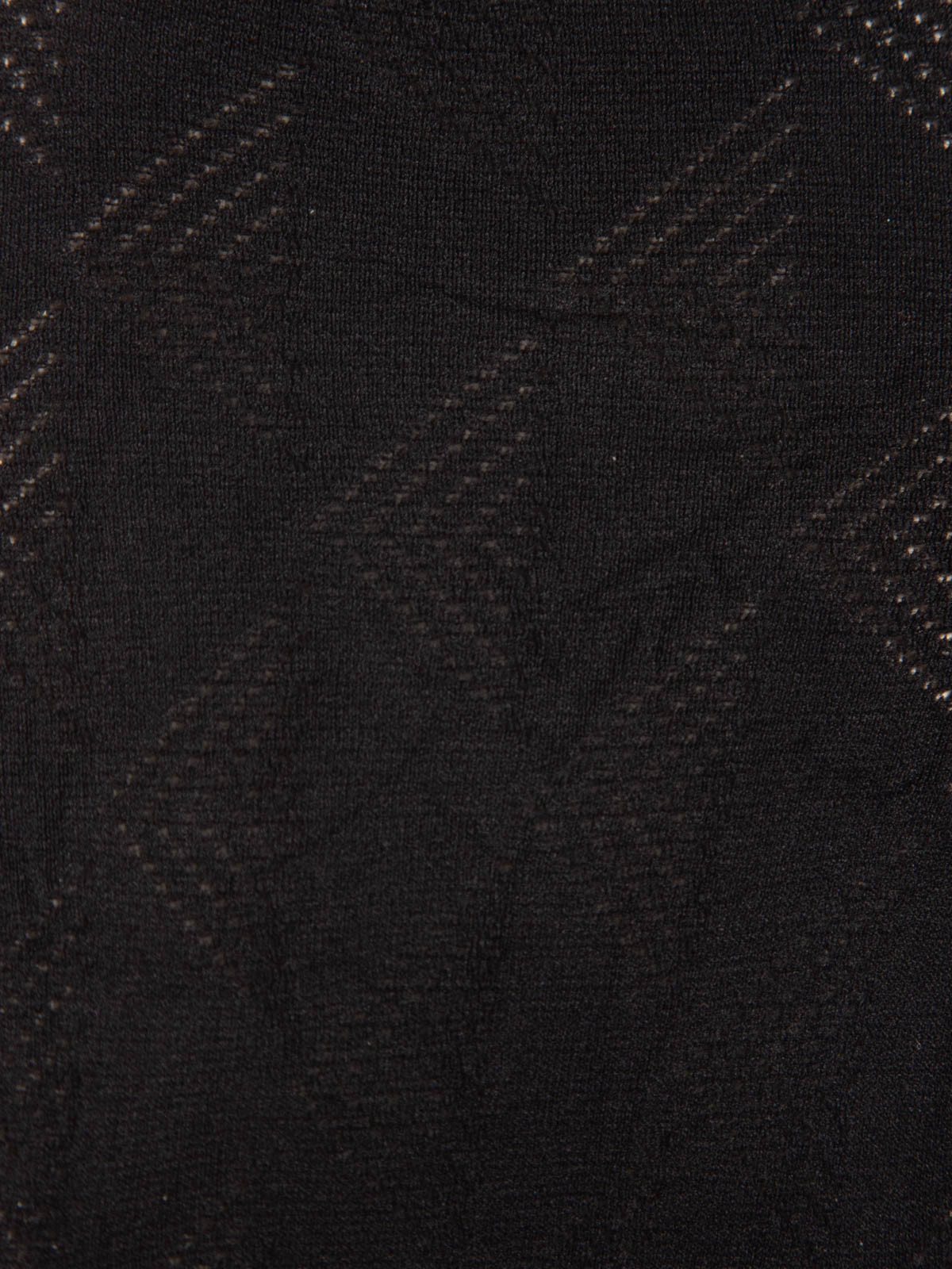 Collant motif géométrique noir fille