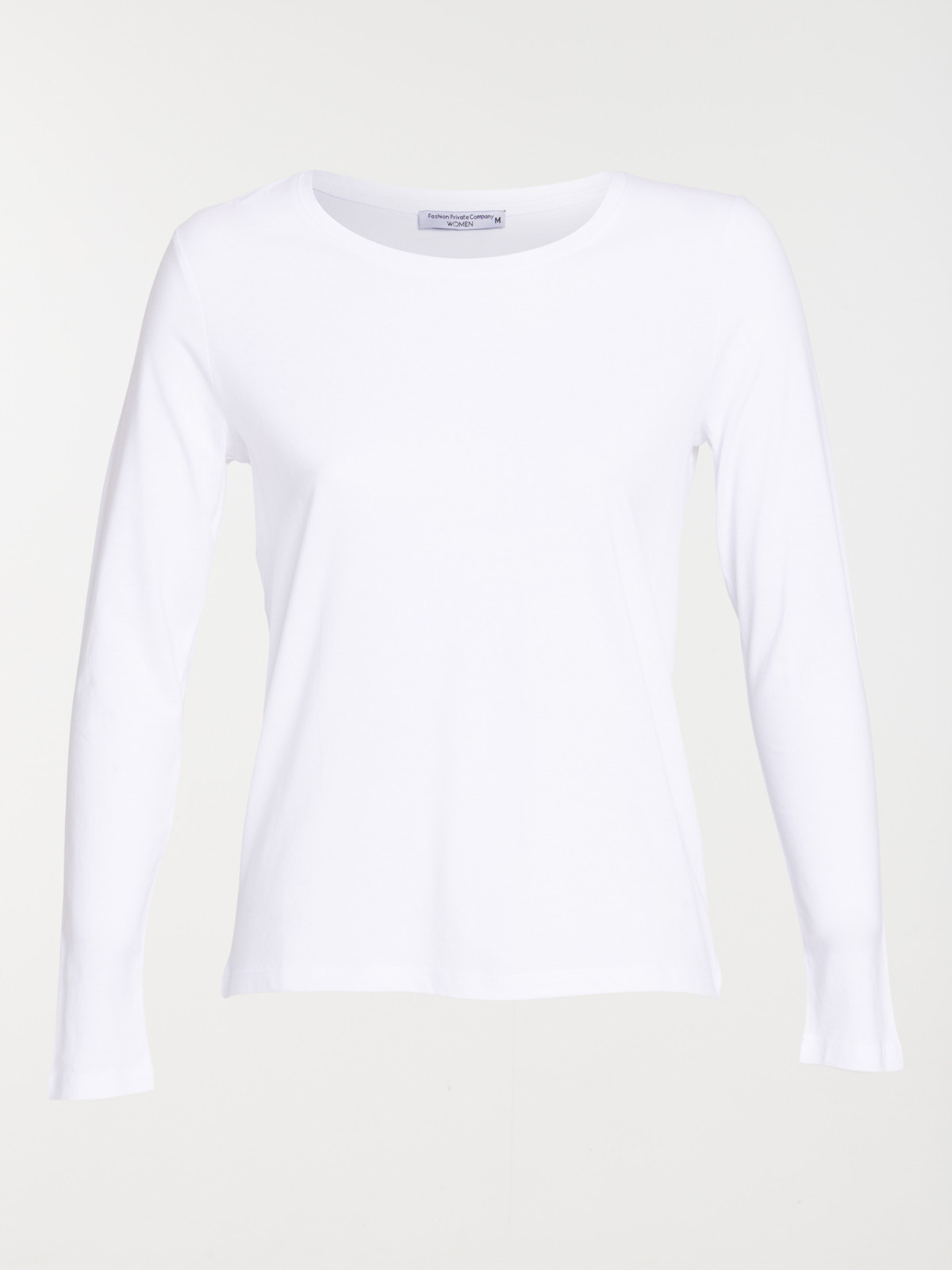 T-shirt basique manches longues femme