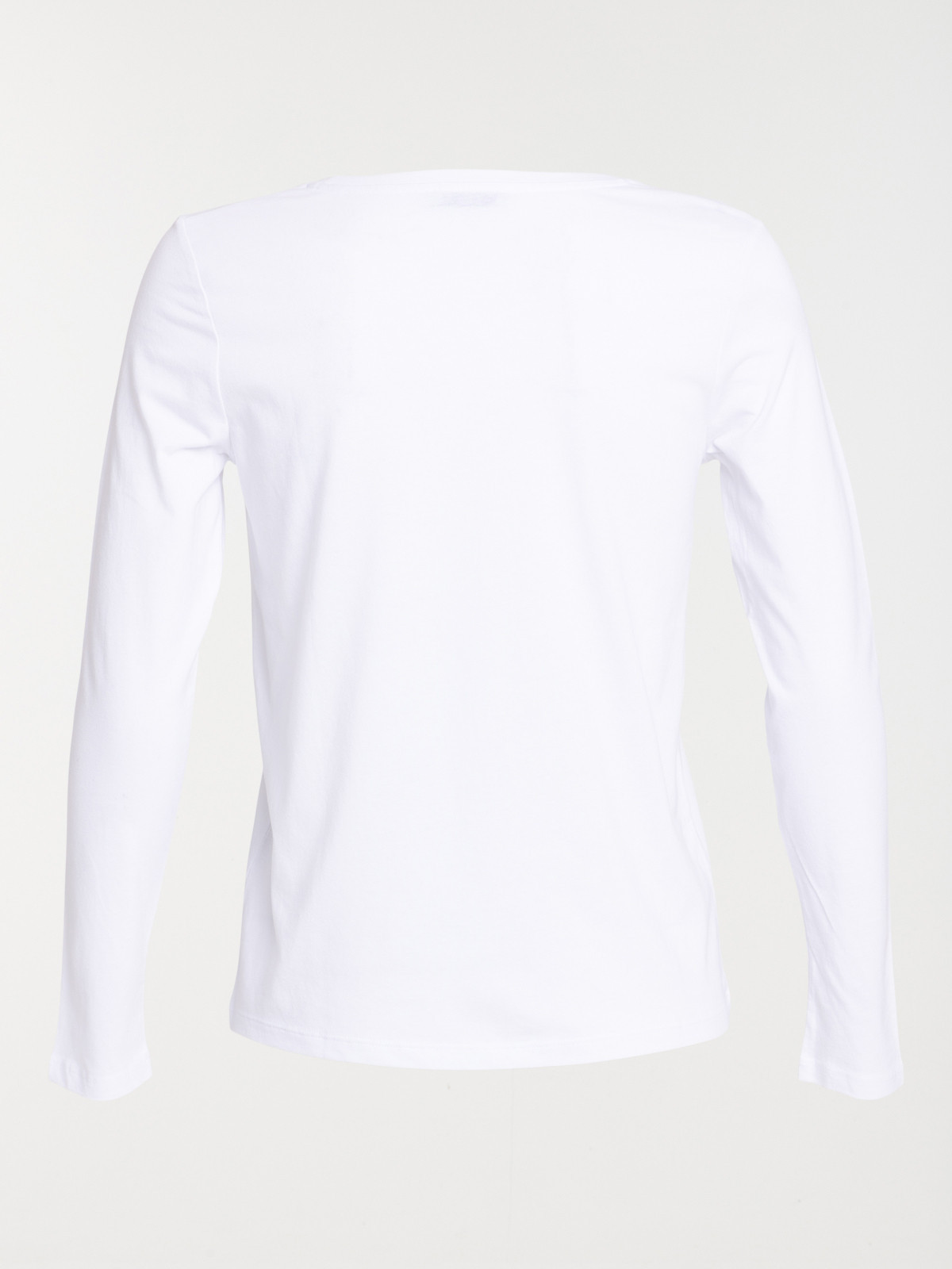 T-shirt basique manches longues femme