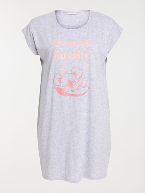 Chemise de nuit grande taille femme