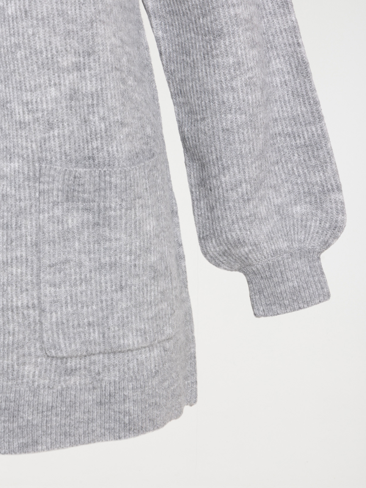 Gilet ouvert grande taille femme