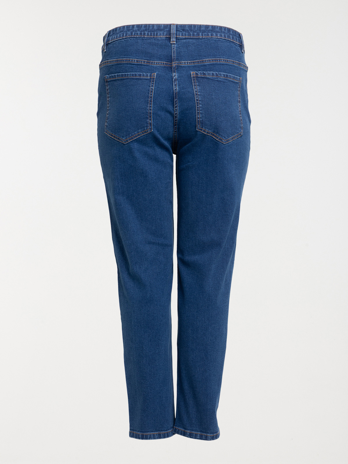 Jean straight stone grande taille femme