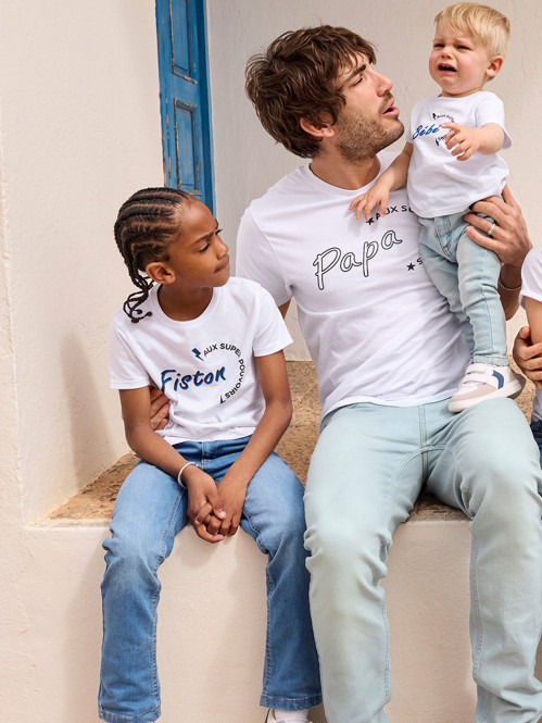 T-shirt blanc fiston garçon...