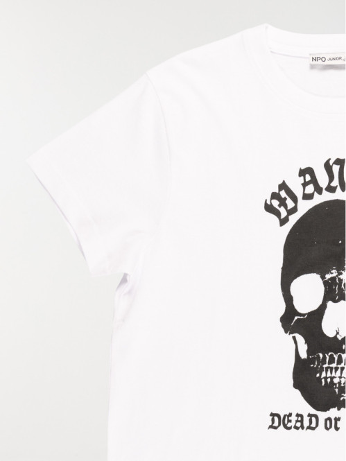 Tee-shirt tête de mort...