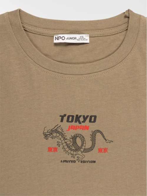 Tee-shirt imprimé Tokyo...