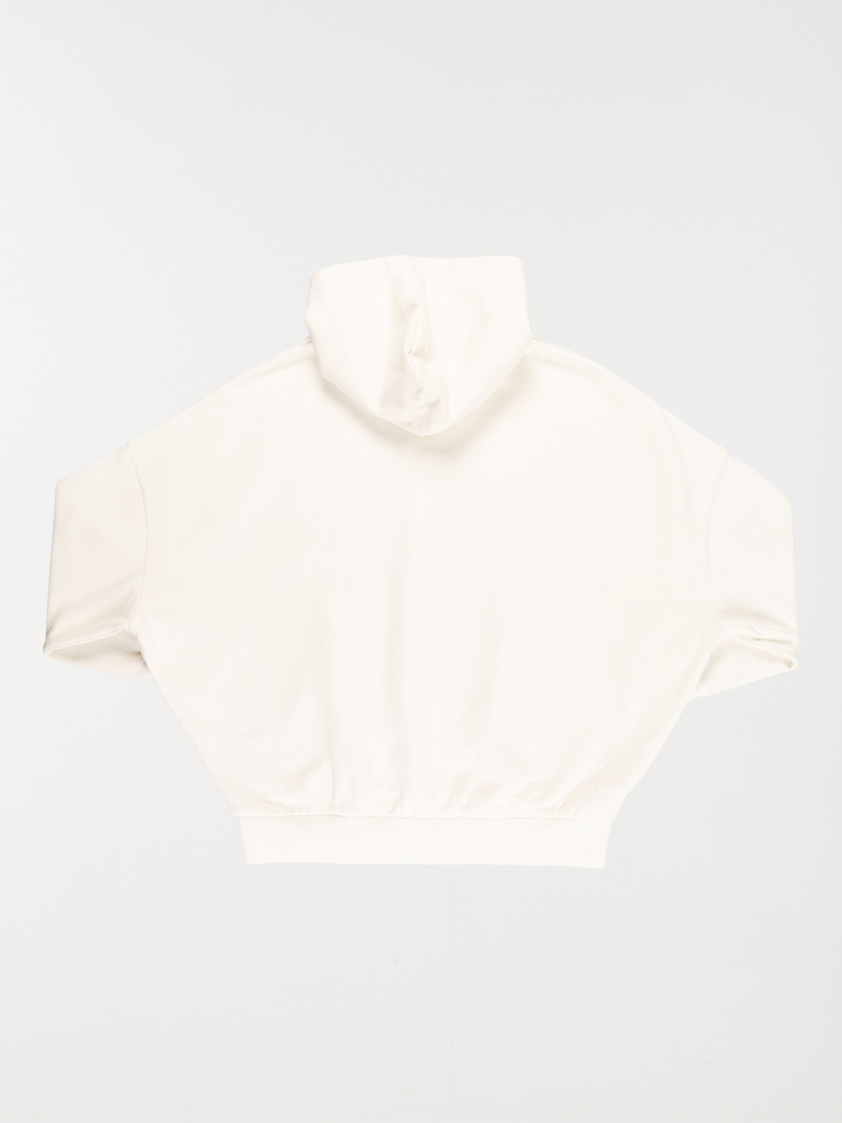 Sweat capuche imprimé fille écru (XXS-M) Sweat capuche imprimé fille écru (XXS-M)