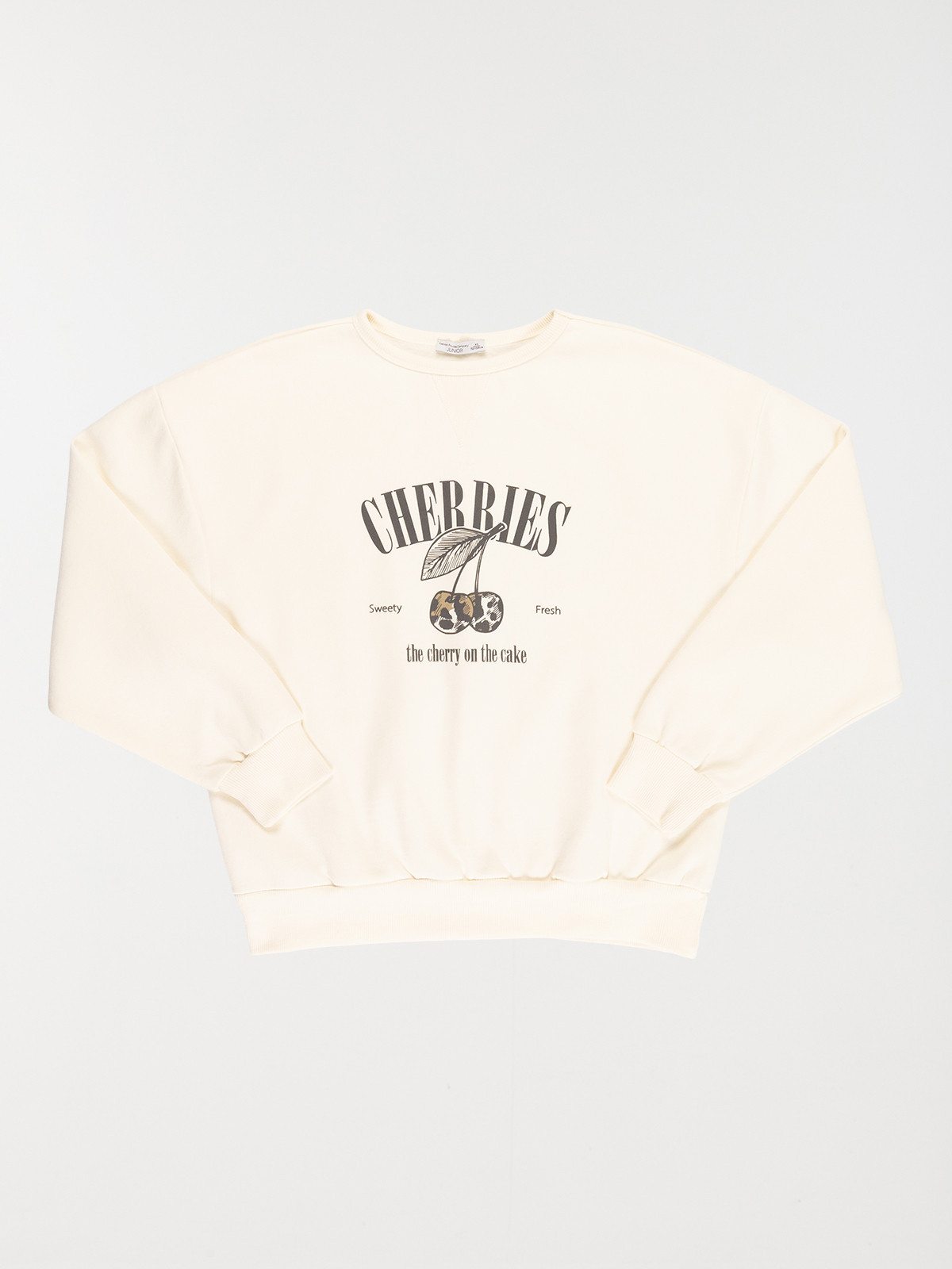 Sweat motif cerise fille (XXS-M)