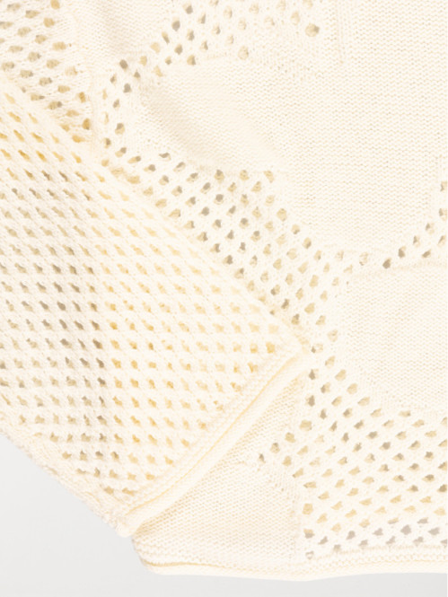 Pull ajouré papillon fille...