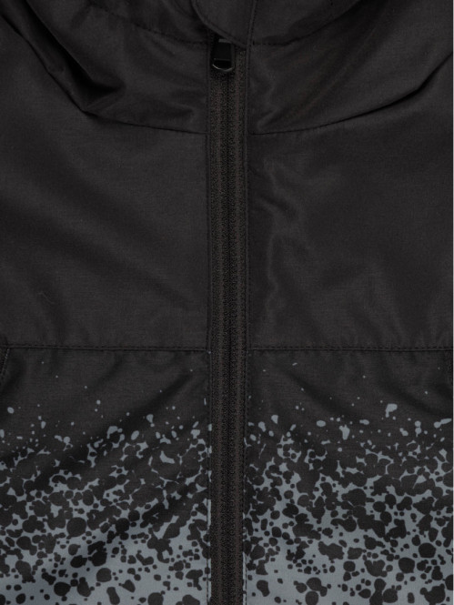 Blouson capuche bicolore...