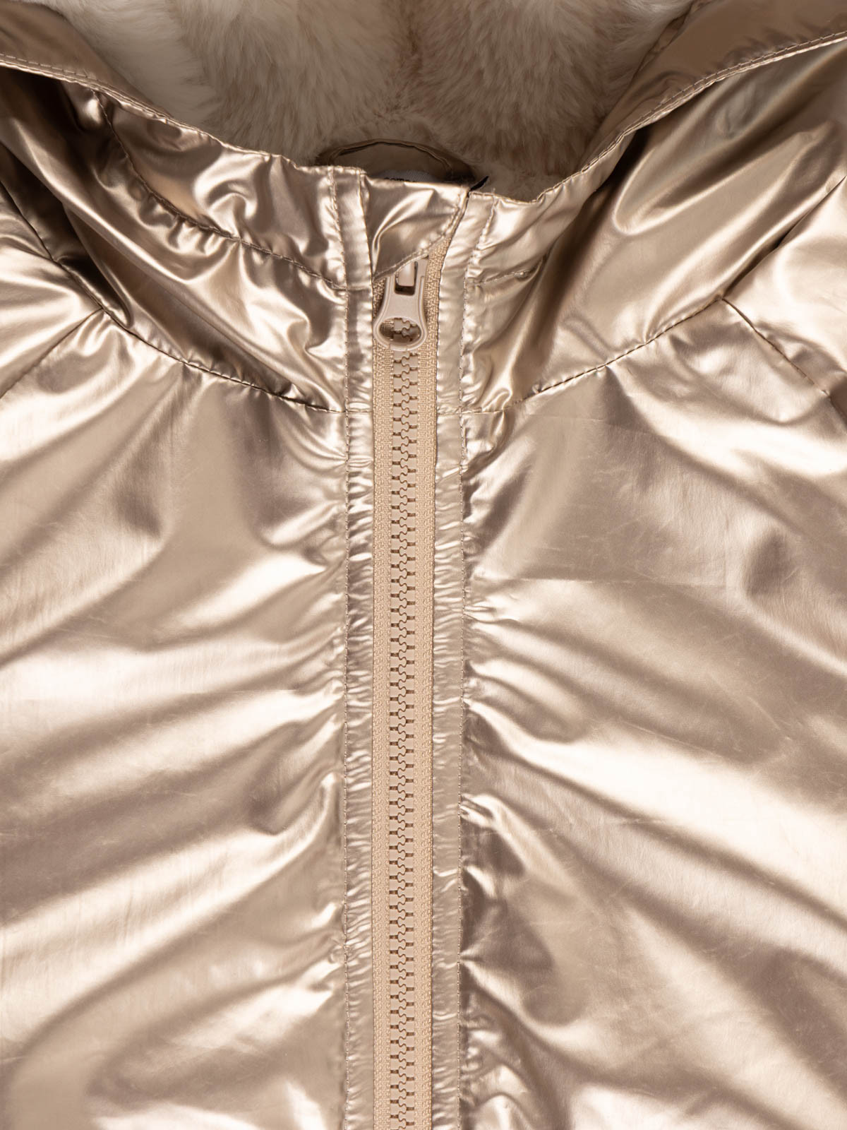 Manteau coloris bronze fille (3-12A) Manteau coloris bronze fille (3-12A)