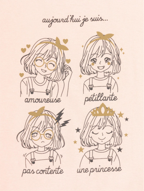 Tee-shirt humeur du jour...