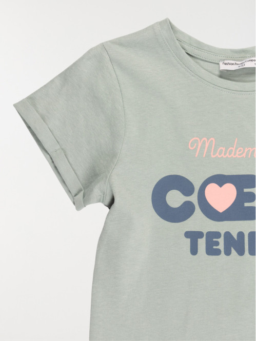 Tee-shirt coeur tendre...