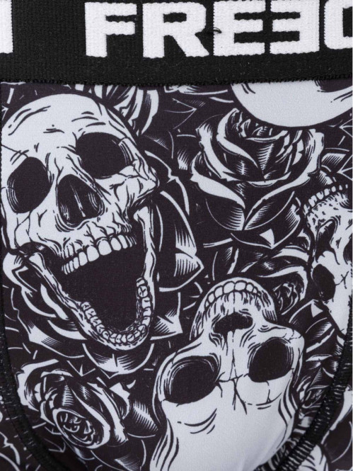 Shorty Freegun motif tête de mort homme Shorty Freegun motif tête de mort homme