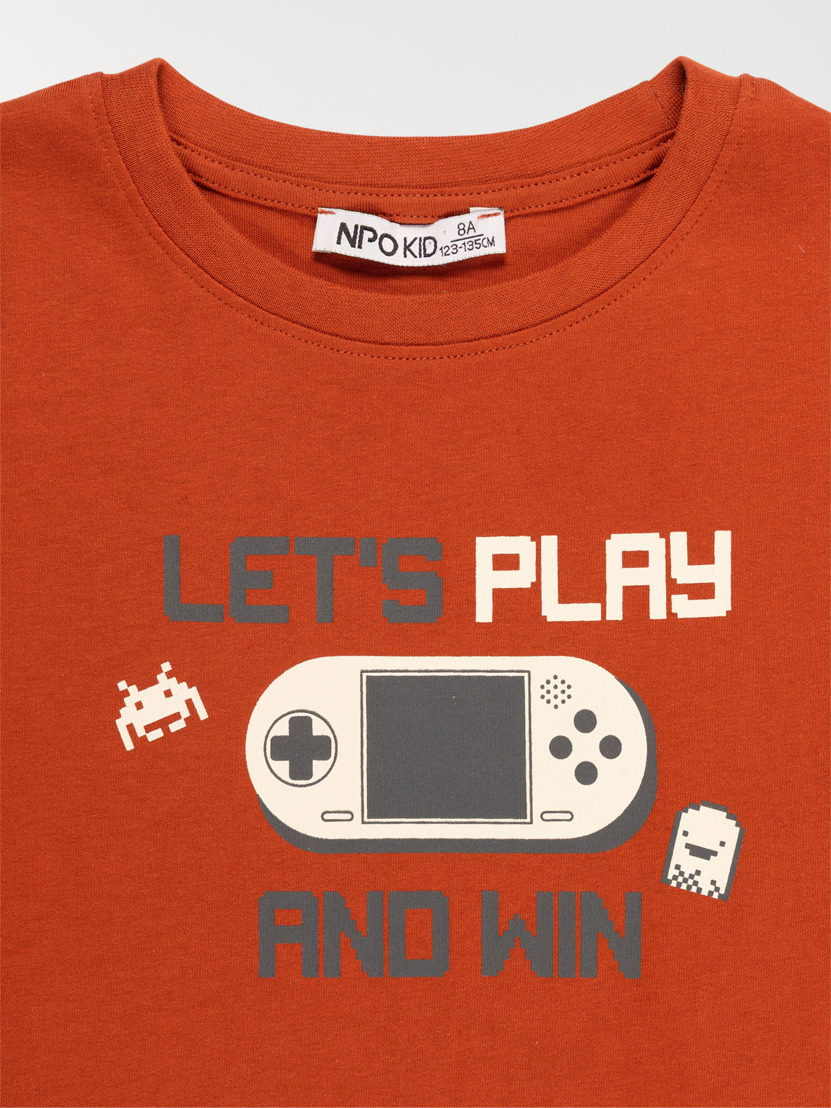T-shirt manette vidéo garçon (3-12A)