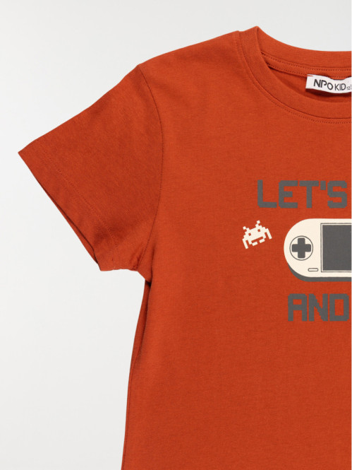 T-shirt manette vidéo...