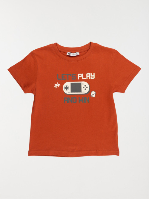 T-shirt manette vidéo...