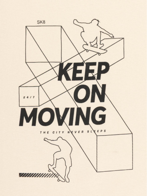 T-shirt skateboard garçon...