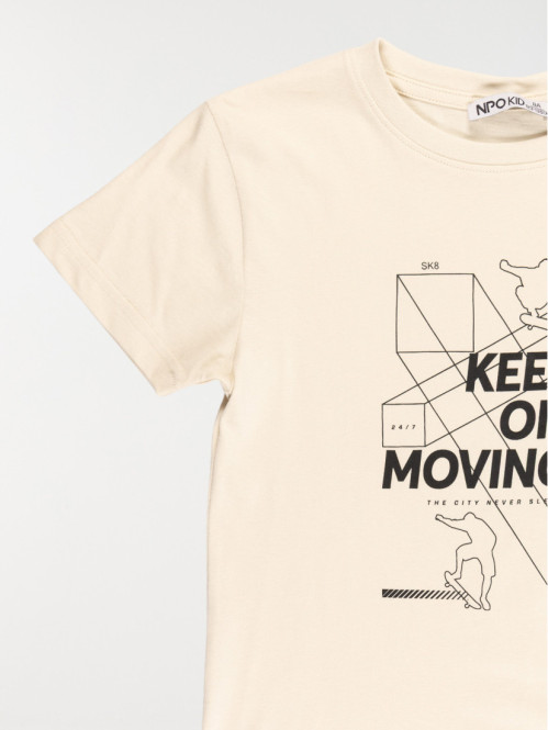 T-shirt skateboard garçon...