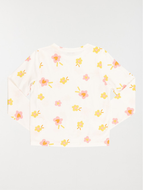 Tee-shirt fleuri fille (3-12A)