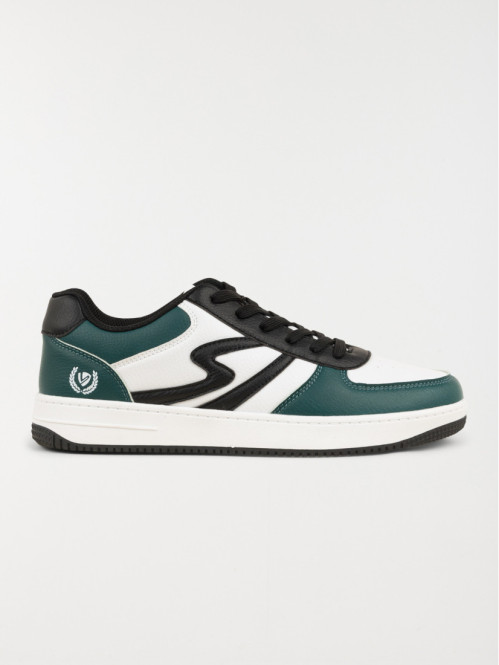 Baskets blanches et vertes homme (40-45)