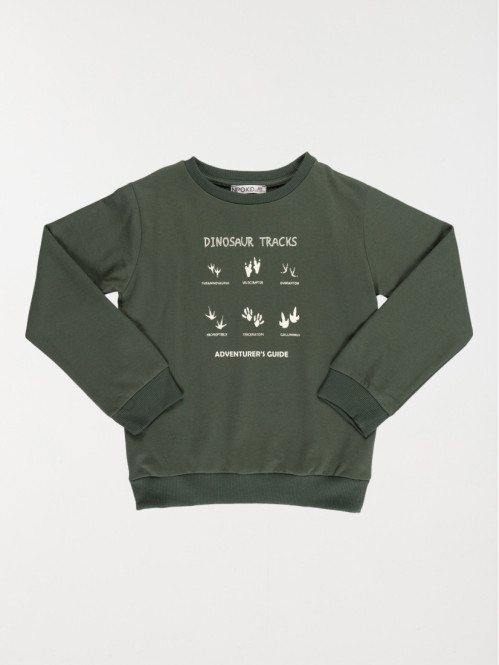Sweat dinosaure garçon (3-12A)