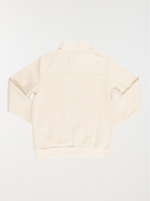 Sweat zippé col montant...