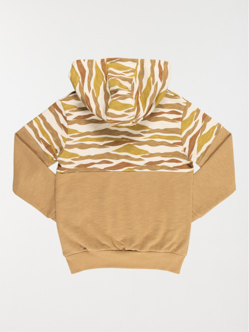 Sweat capuche graphique...