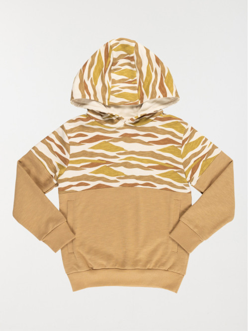 Sweat capuche graphique...