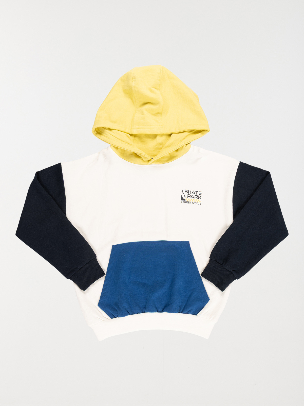 Sweat capuche multicolore garçon (3-12A)