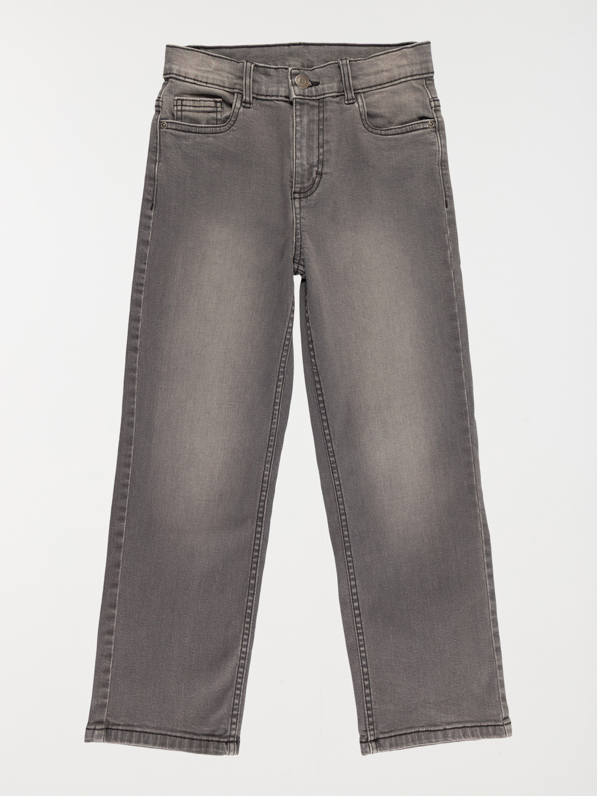 Jean straight gris garçon (3-12A)