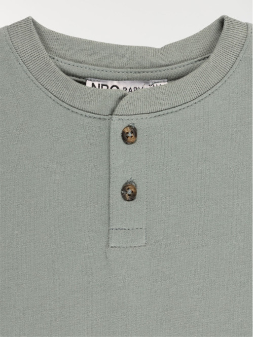 Tee-shirt boutonné garçon...