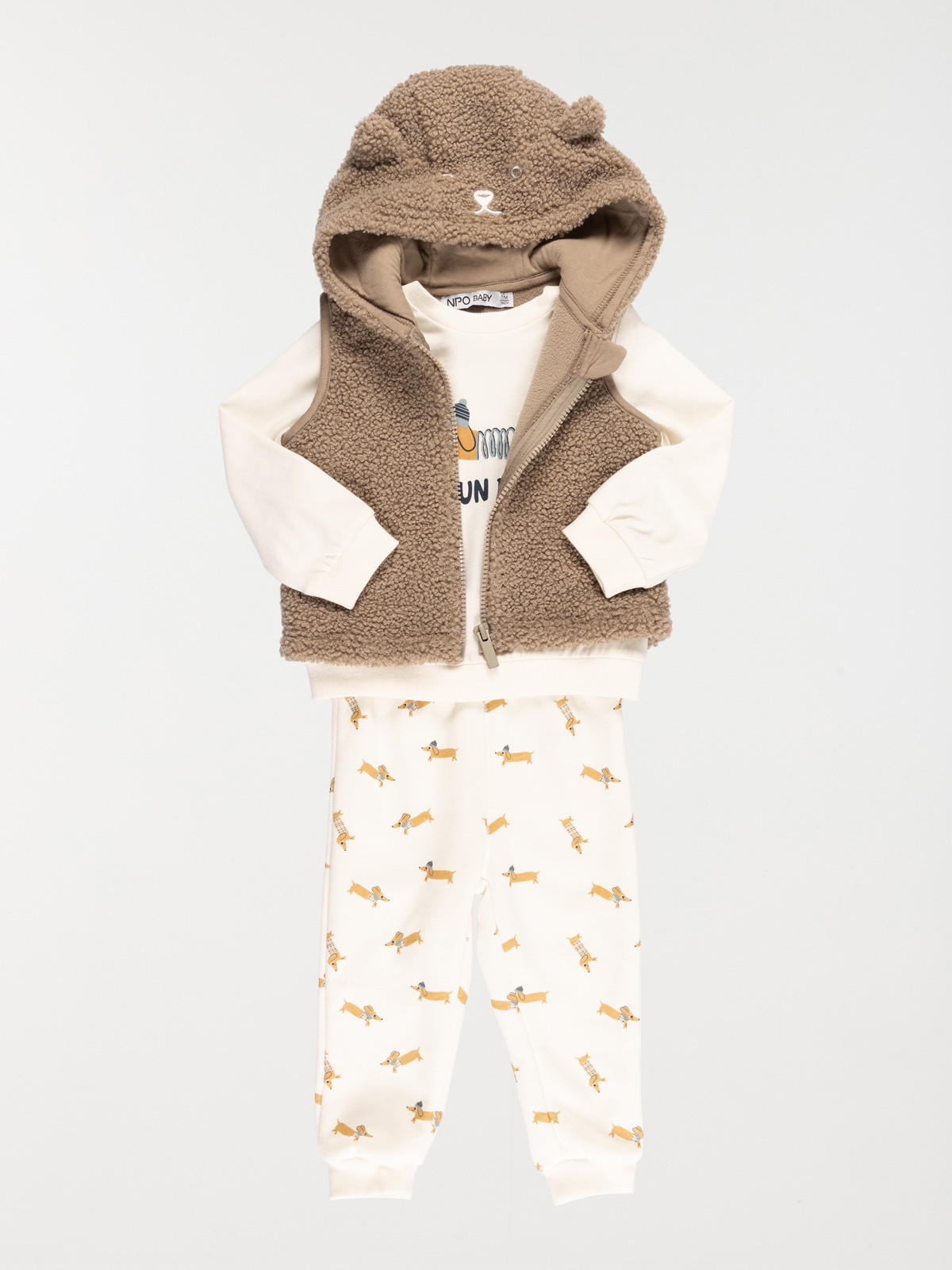 Ensemble 3 pièces garçon (3-36M)